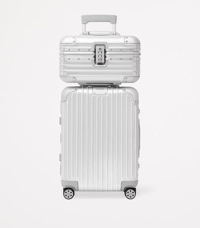 RIMOWA Aluminium Wash Bag 25x28.5x25cm (British brand)