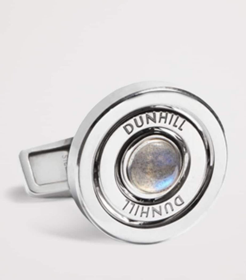 Dunhill Gyro cufflinks with labradorite stone, UK version