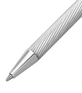 Palladium Finished Slim Ballpoint Pen with Classic Design