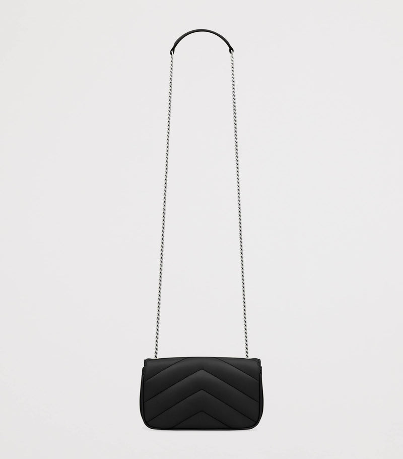 Saint Laurent Mini Matelassé Loulou shoulder bag - British product