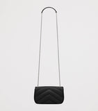 Saint Laurent Mini Matelassé Loulou shoulder bag - British product