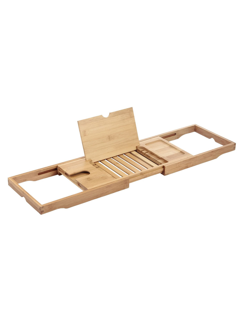 Showerdrape Extendable Bath Tray Brown 70-106.5cm (British brand)