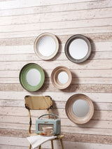 Next Gallery Home Multi Acle Set of 5 Round Mirrors 25/30/32cm- Buy online at McGrocer
