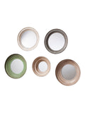 Gallery Home round accent mirrors set of 5 25/30/32cm, UK version