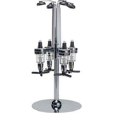Revolving optic stand for 4 bottles - British product