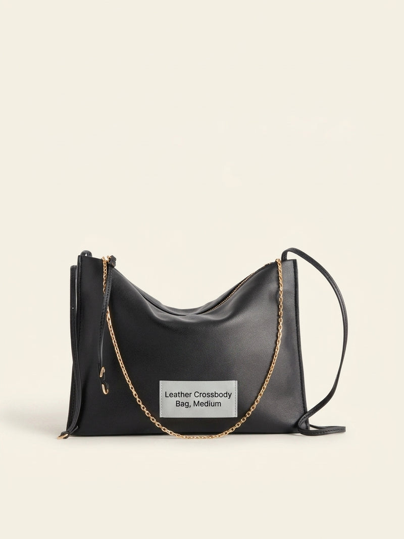 Givenchy Voyou mini leather crossbody bag with gold-tone chain, UK version