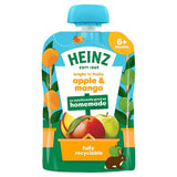 Bolsita de puré de manzana y mango Heinz para bebés, 85 g