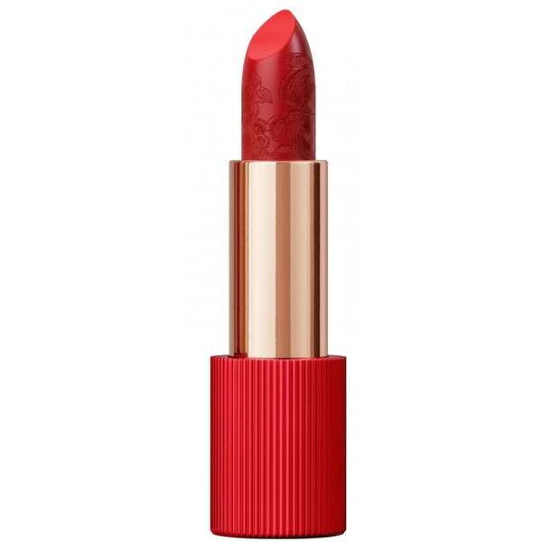 La Perla matte silk lipstick 105 Poppy Red 3.5g, UK version