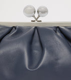 Weekend Max Mara Pasticcino medium leather clutch bag - British product