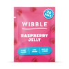 Wibble raspberry vegan jelly crystals 57g, imported from the UK