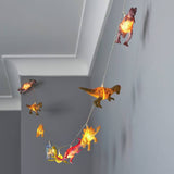 Glow Dinosaur multicoloured LED string lights 4.35m, imported from the UK