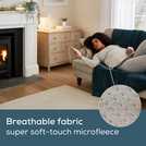 Beurer electric fleece heat pad 60cm x 30cm - British product