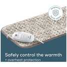 Beurer electric fleece heat pad 60cm x 30cm - British product