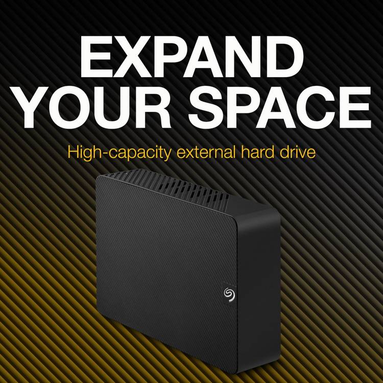 Seagate Expansion external hard drive 12TB (British brand)