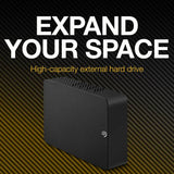 Seagate Expansion external hard drive 12TB (British brand)
