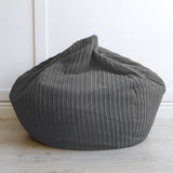 rucomfy kids slouch bean bag grey H60xW80xD80cm, imported from the UK