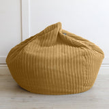 rucomfy kids slouch bean bag mustard 60x80x80cm, imported from the UK