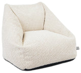 rucomfy Kids Snuggle Bean Bag Chair in Oat 50x48x46cm, imported from the UK