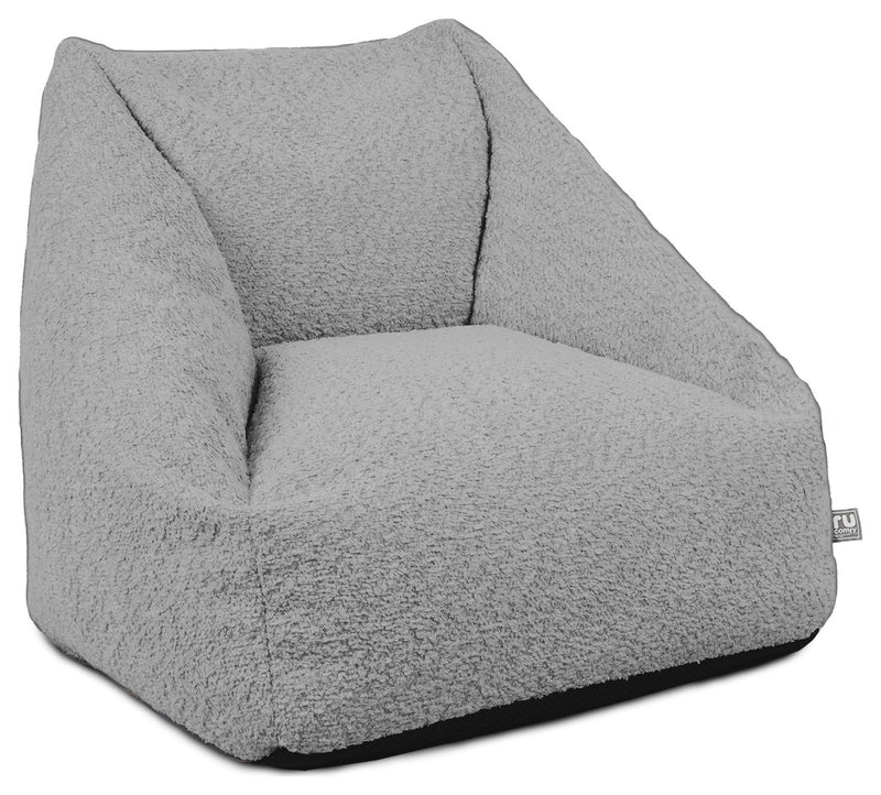rucomfy Kids Snuggle Bean Bag Chair in grey, 2kg, imported from the UK