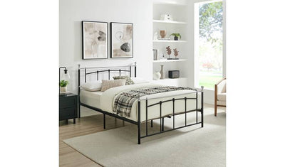 Argos Argos Home Yani Small Double Metal Bed Frame in Black- Buy online at McGrocer