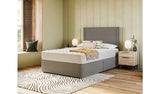 Argos Sealy Eldon Comfort Superking Divan Bed with Mattress - Grey- Buy online at McGrocer