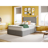 Sealy Divan Bed Grey Kingsize (British brand)