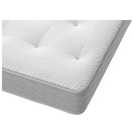 Sealy Superking Divan Bed Grey with Mattress (British brand)