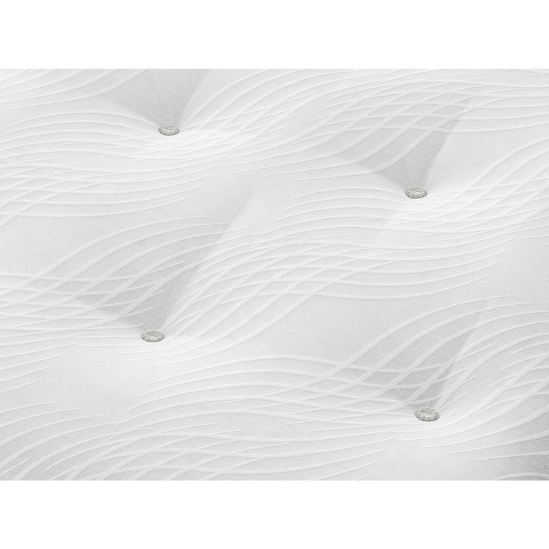 Sealy Double Divan Bed with Mattress Grey (British brand)