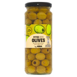 ASDA pitted manzanilla green olives 310g - British product