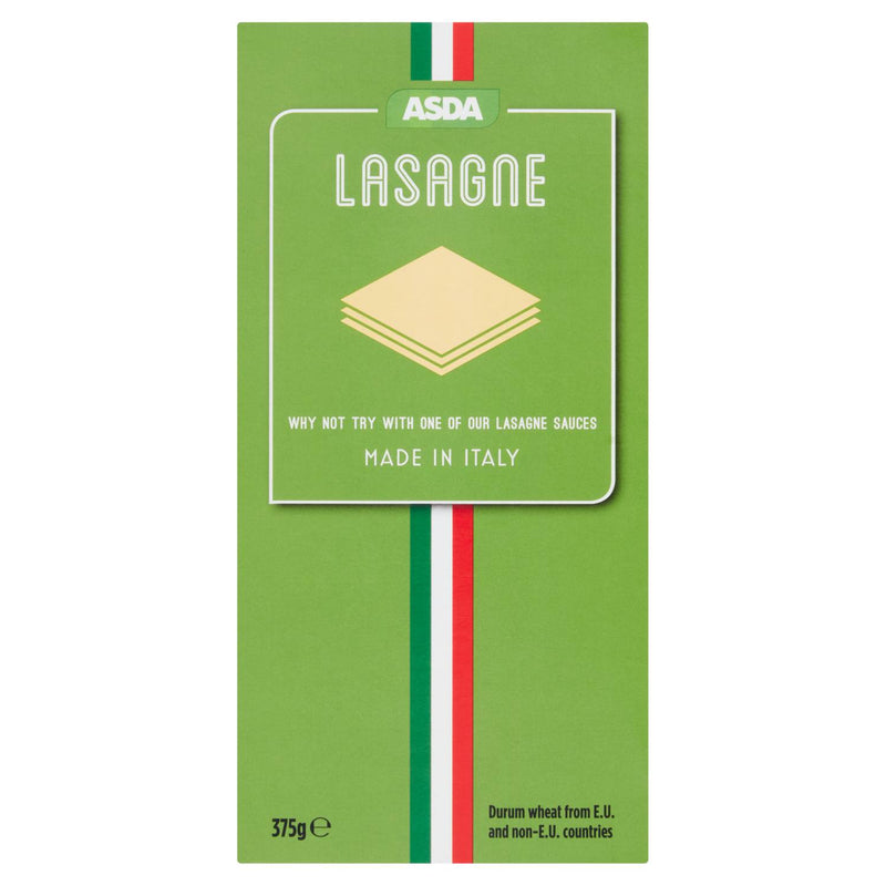 ASDA egg lasagne sheets 375g - British product