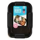 Blue stainless steel bento lunch box 1200ml (British brand)