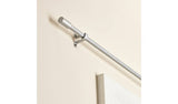 Argos Argos Home Silver Extendable Voile Curtain Rod 100cm-180cm- Buy online at McGrocer