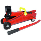 Hilka 2 tonne trolley jack kit in case, imported from the UK