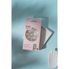 Studio London clear holographic short nails (British brand)