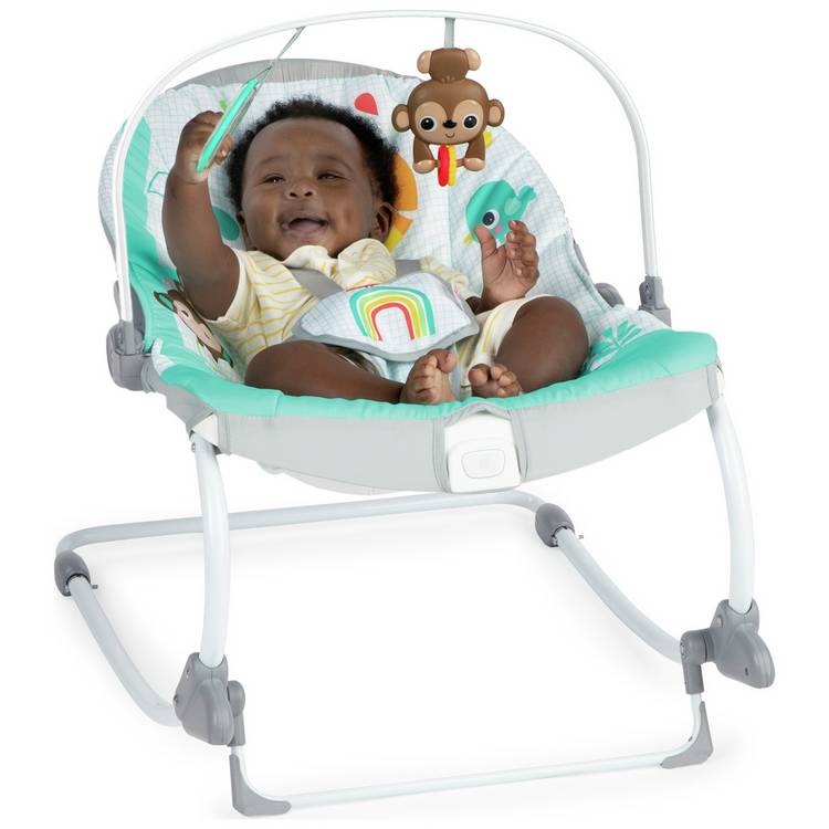 Bright Starts Safari Blast Rocker baby rocker - British product
