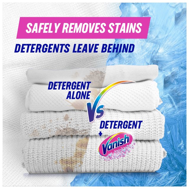 Vanish Oxi Action Fabric Stain Remover Powder Whites 850g GOODS M&S