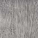 Habitat faux fur rug dove grey 60x90cm, UK version