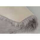 Habitat faux fur rug dove grey 60x90cm, UK version