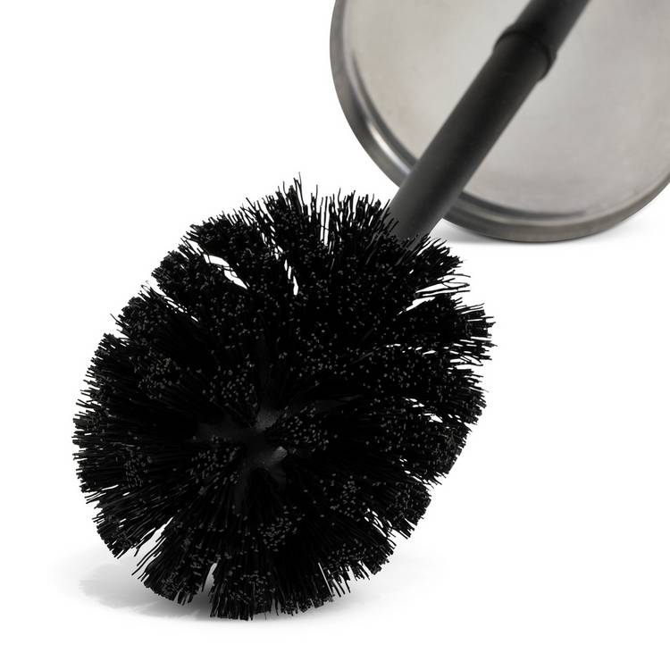 Argos Home toilet brush silver 38cm, imported from the UK