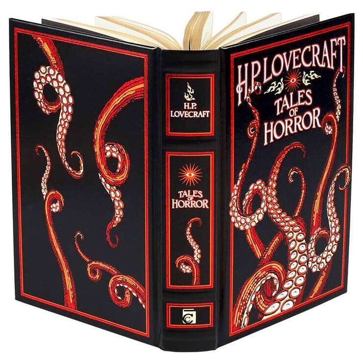 H. P. Lovecraft Contes d'horreur livre relié cuir, version UK