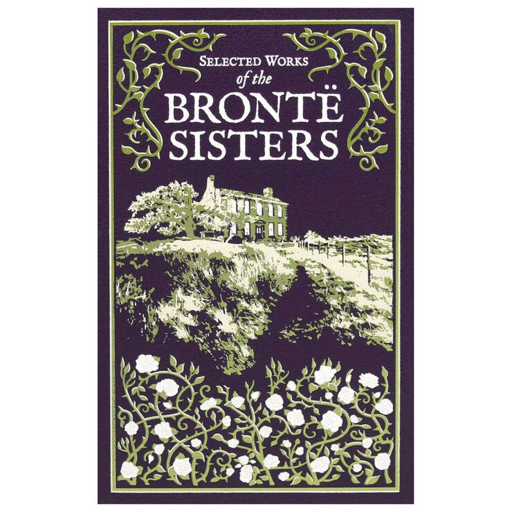 Collection de romans classiques des sœurs Brontë reliée en cuir (marque britannique)