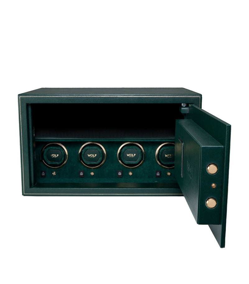 WOLF The Den watch winder safe vegan leather, UK version