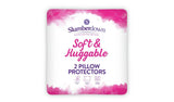 Argos Slumberdown Soft and Huggable Pillow Protector Pair L65 x W50cm- Buy online at McGrocer