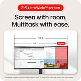 LG UltraWide monitor curved QHD 34 inch, UK version