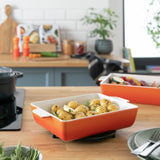 Habitat large stoneware ceramic roaster, UK version