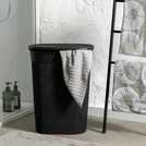 Argos Home black laundry hamper 50 litre - British product