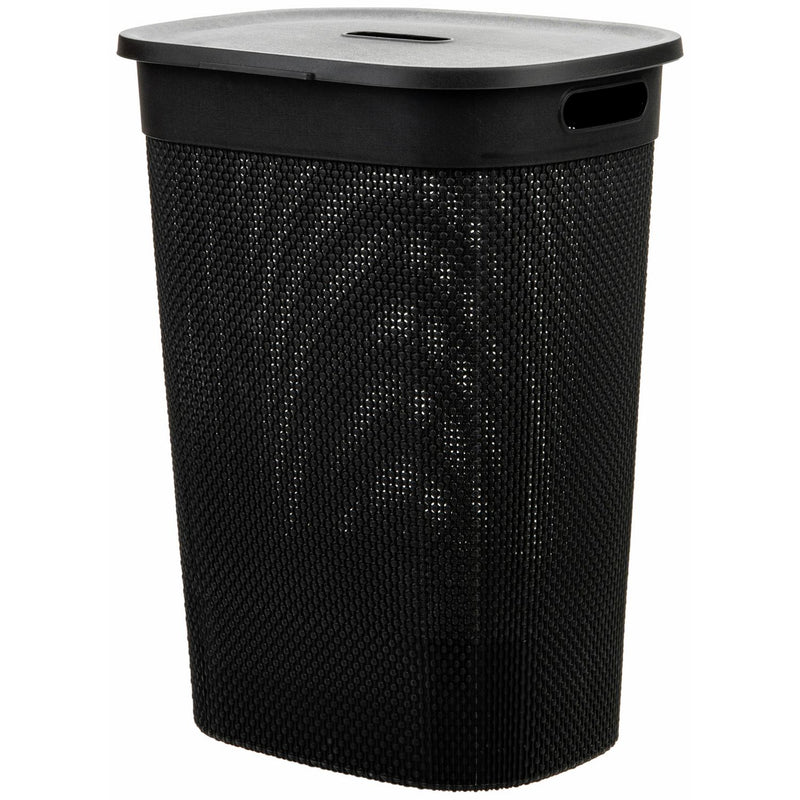 Argos Home black laundry hamper 50 litre - British product
