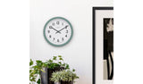 Acctim Elstow Analogue Wall Clock Green - British product