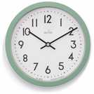 Acctim Elstow Analogue Wall Clock Green - British product