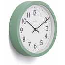 Acctim Elstow Analogue Wall Clock Green - British product